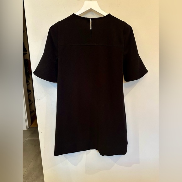 Black Madewell mini dress with flutter sleeves. Size XS. - Picture 2 of 5